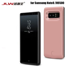 JLW/6500 мА/ч, ультра тонкий запасной аккамулятор для телефона чехол для samsung Note 8 Беспроводной Мощность банк мобильный чехол для телефона для samsung N9500