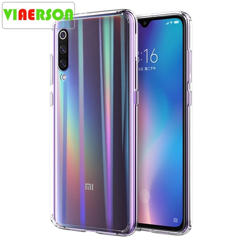 Tempered Glass Case For Xiaomi 9 Mi9 Phone Clear Cover Aurora Luxury Business Film Man Woman New Arrival |