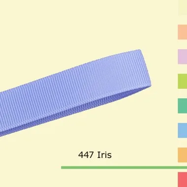 " полиэстер Grosgrain ленты 196 цветов