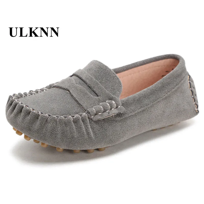 Fur Children S Shoes Casual Leather Shoes Kids 2017 Fashion New Peas Shoe For Boys Outdoor