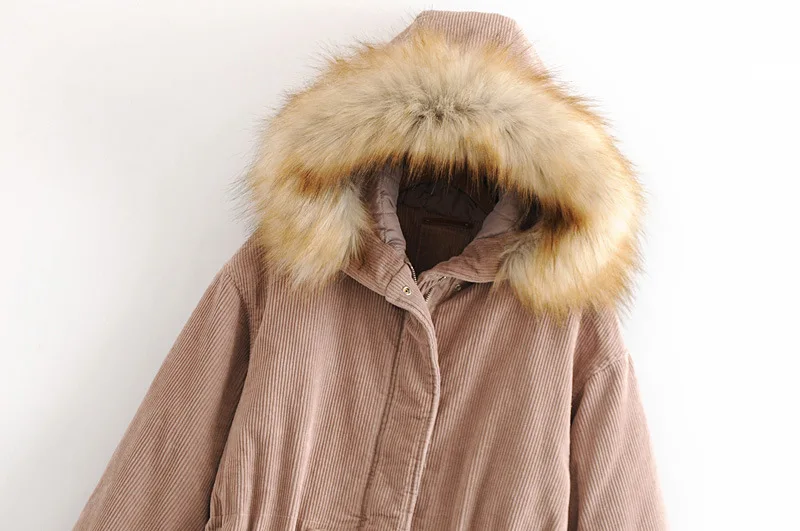 Livraison Capuche Femelle Shows The Velours Extérieure Veste En hiver Automne Nouveau De Picture Cordon Confortable Chaude Mode Côtelé Gratuite As rqXzHr