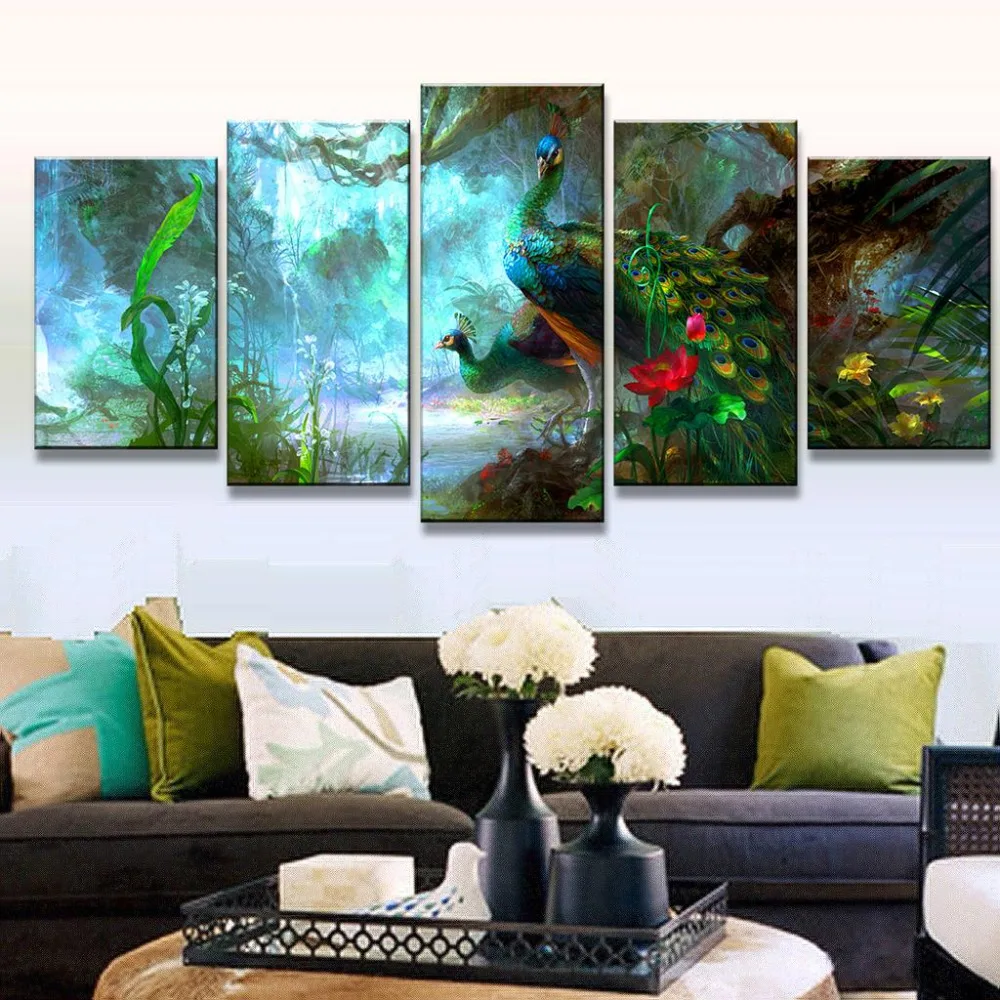 Compare Prices On Peacock Art Prints Online Shopping Buy Low