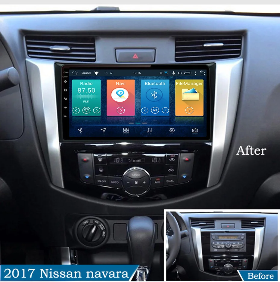 Excellent 10.1 inch 2.5D IPS HD multi-touch screen Android 8.1 2G RAM 32G ROM NAVI for Nissan navara 2016-2018 with Bluetooth USB WIFI SWC 1 Excellent 10.1 inch 2.5D IPS HD multi-touch screen Android 8.1 2G RAM 32G ROM NAVI for Nissan navara 2016-2018 with Bluetooth USB WIFI SWC 1