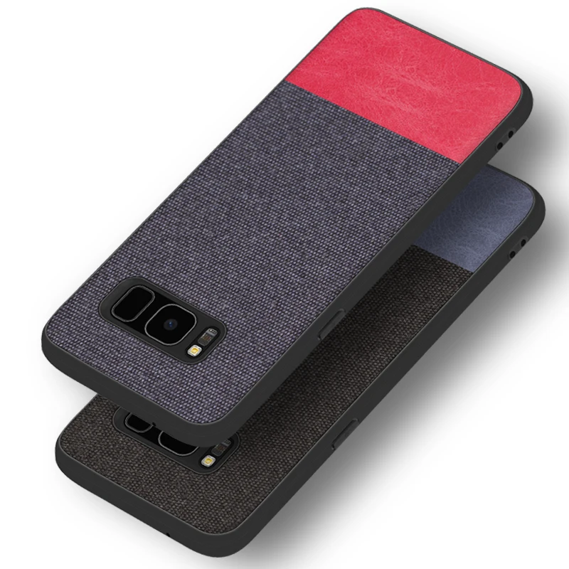 

Luxury Fundas For Samsung Note 9 8 s8 s9 Plus Cloth Case Cover Original Shockproof Back Cover For Galaxy s8 s9 Plus' Note 8 9