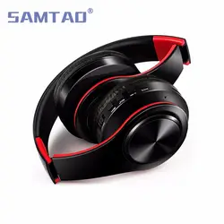 SAMTAO Лидер продаж красочные модели складной сильный бас-гарнитуры Bluetooth 4,0 гарнитура спортивные наушники Bluetooth Поддержка TF карты