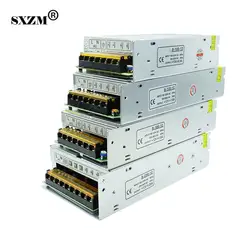 Sxzm светодио дный трансформатор AC100-240V к DC12V8.5A 10A 15A 20A внутренний блок питания для 3528 5050 5730 светодио дный полосы света