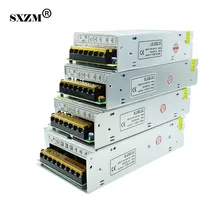 SXZM LED transformer AC100-240V to DC12V8.5A 10A 15A 20A indoor power supply for 3528 5050 5730 led strip light