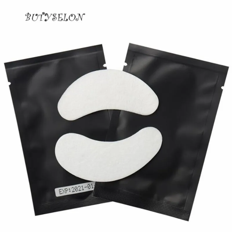 

50pairs Eye Pads Gel Lint Free for Eyelash Extension Eyelashes Paper PatchesTips Sticker Wraps Cosmetric Makeup Beauty T