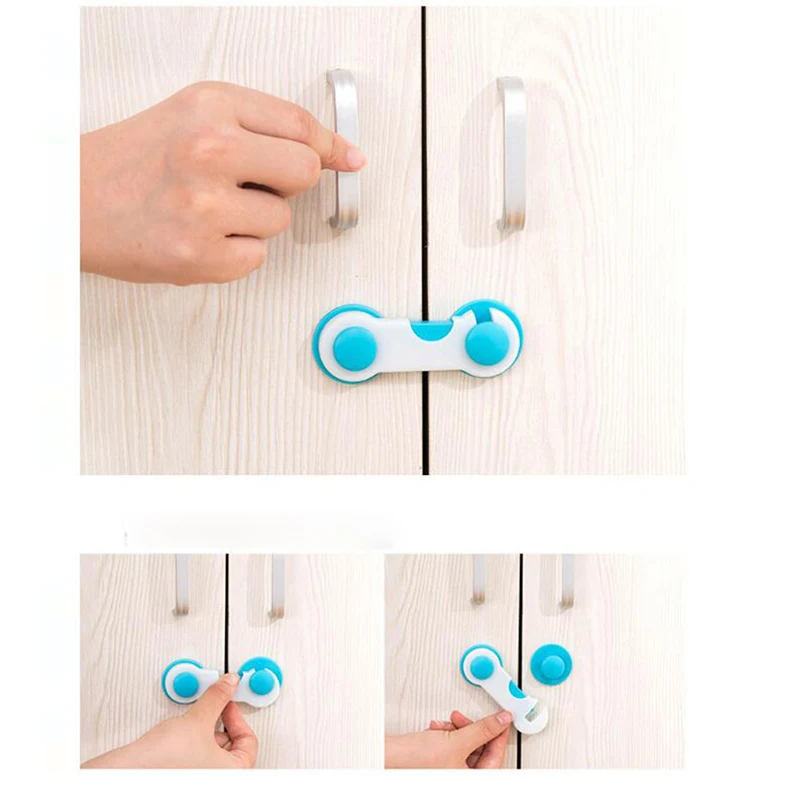 2 قطع الطفل الأمن جهاز حماية الاطفال اللعب مربع درج خزانة دولاب باب خزانة ملابس الثلاجة قفل سلامة اللعب للأولاد الفتيات