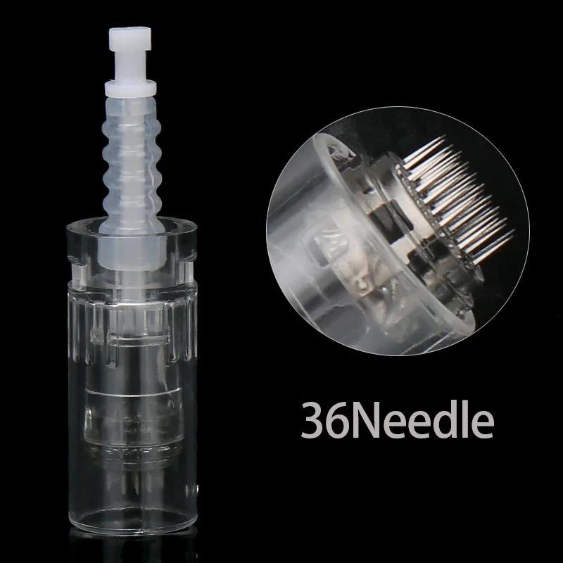 

100 PCS Electric Derma Pen Needles Bayonet 36 pin MYM Cartridge For Auto Microneedle Derma Pen Tattoo Needles 36 pin Needle Tip