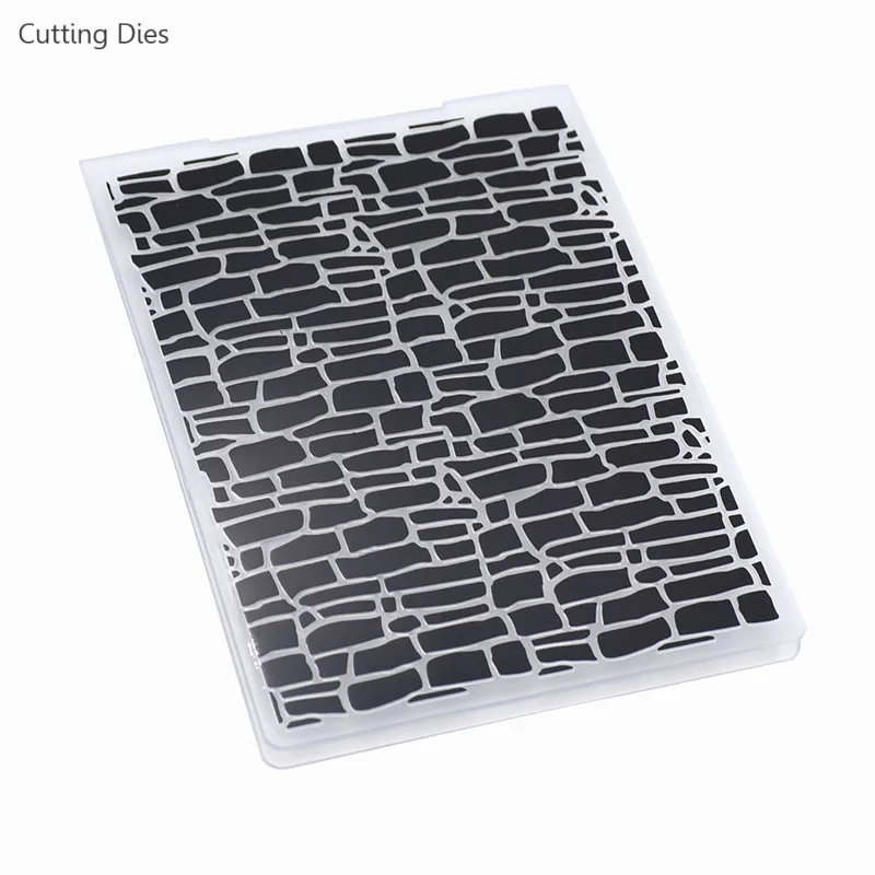 Plastic Embossing Folder For Scrapbook DIY Album Tool Template Stamp Card Making