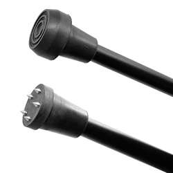 19mm 아이스 워킹 스틱 지팡이 아이스 고무 엔드 커버 미끄럼 방지 스틸 네일, 미끄럼 방지 스테인레스 스틸 네일 목발 바닥 보호대 팁