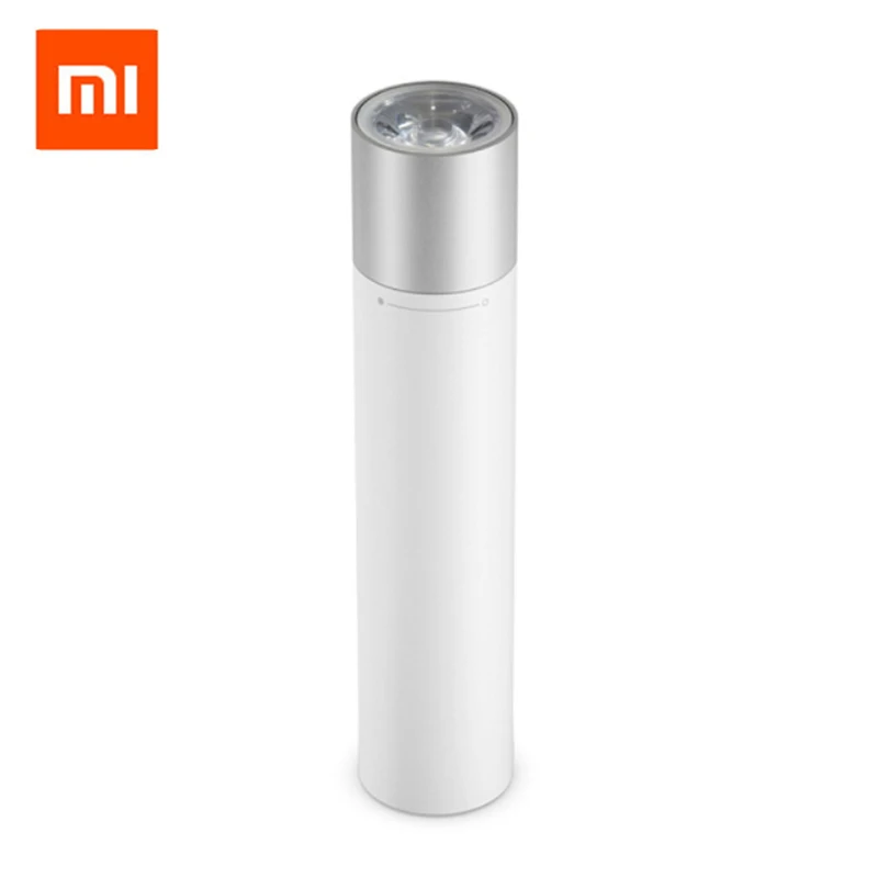 

Original Xiaomi Portable Flashlight Adjustable Luminance Modes Rotatable Lamp Head Lithium USB Charging Port Battery 3350mAh