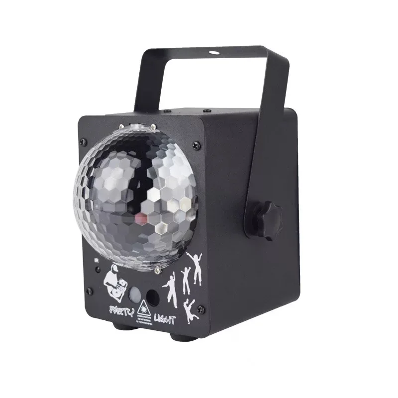 

Led Disco Light Stage Lights DJ Disco Ball Lamp Sound Activated Laser Projector Effect Light for Music Christmas Party Bar 18w