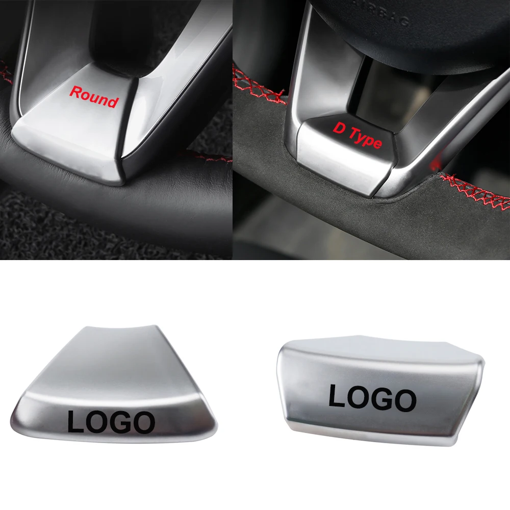 

New 3D Metal Sticker Car Steering Wheel Sticker Emblem For AMG Mercedes W212 E300L W211 W210 GLC GLA C/E Car Sticker Styling