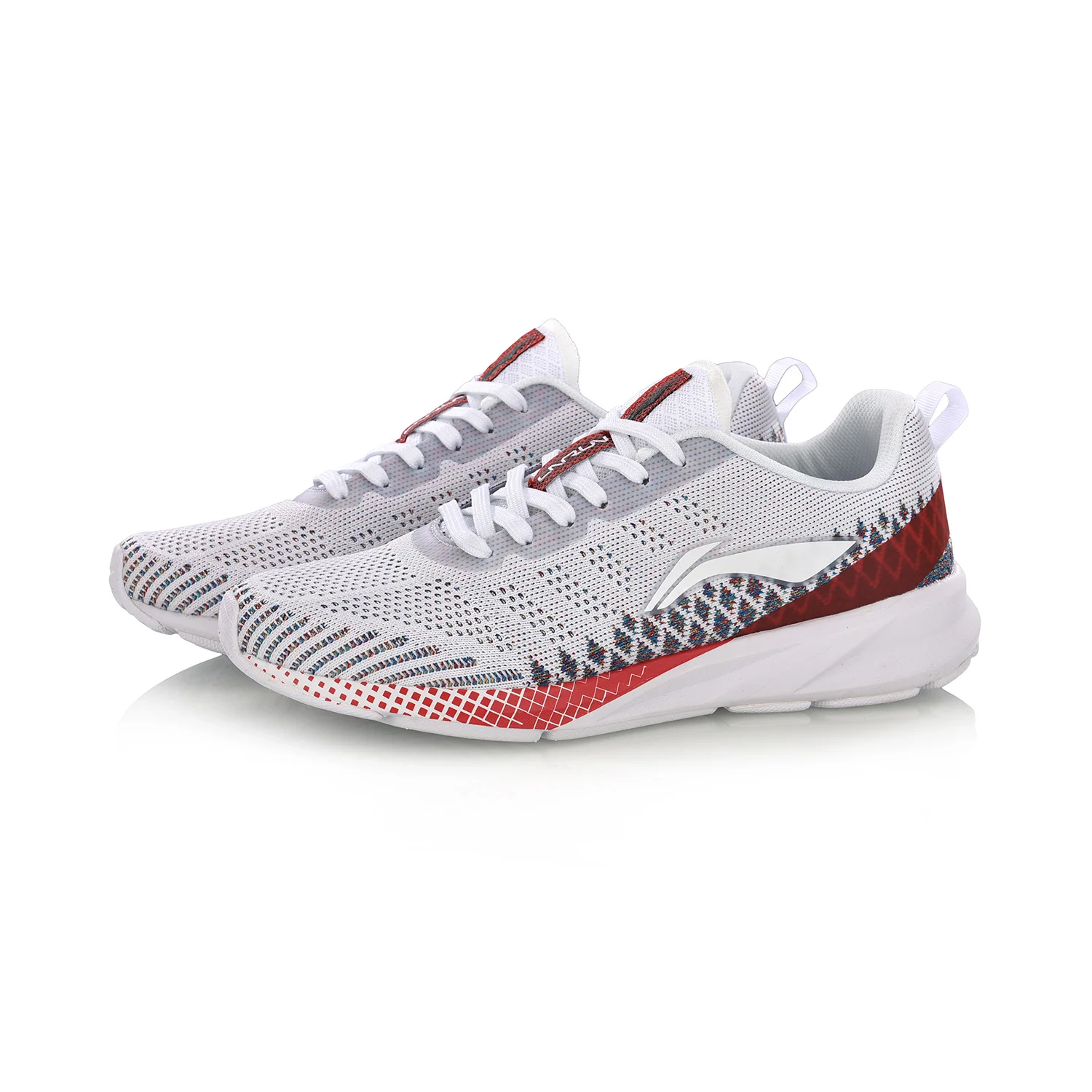 Женские кроссовки для бега Li Ning цветные с мягкой дышащей подкладкой фитнеса ARHN116
