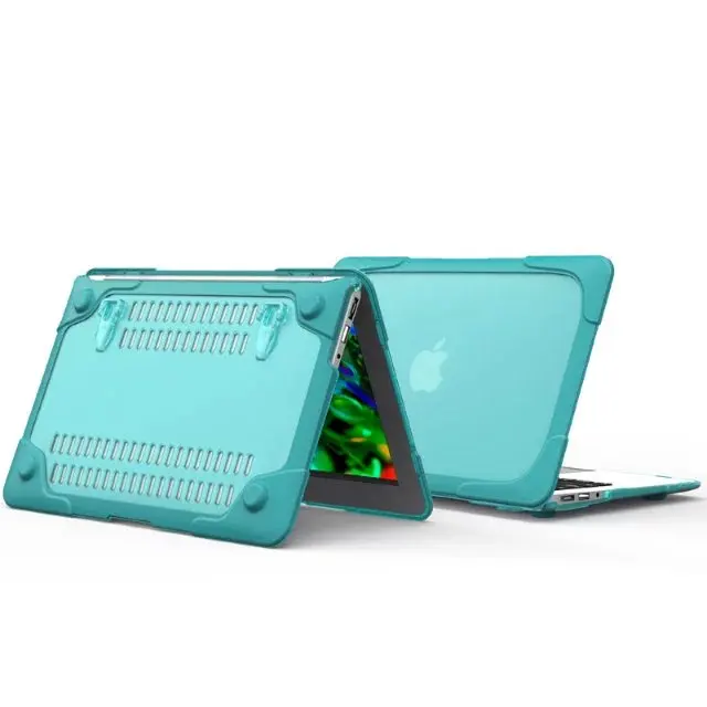 Solid Hard PVC Coque for MacBook Air 11 Laptop Case Holder Shockproof Protective Funda For Macbook Air 11 A1465 A1370 Flip Case  (8)