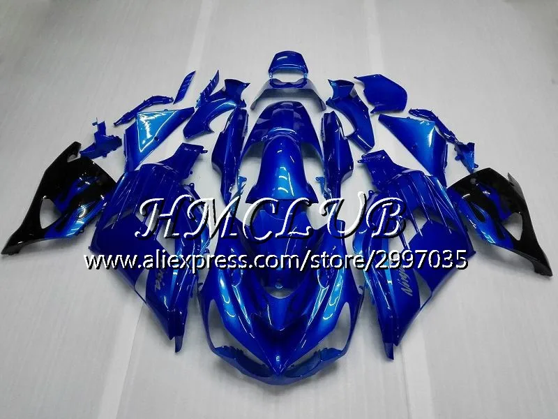 No. 12 Комплект для KAWASAKI NINJA ZX 14R 2006 2007 2008 2009 2010 2011 68HC. 3 ZX-14R ZZR1400 ZX14R 06 07 08 09 10 11 глянцевый черный обтекателя - Цвет: No. 12