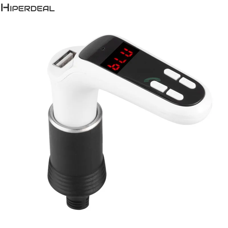 HIPERDEAL G7 автомобильный fm передатчик Bluetooth Hands free LCD MP3 плеер радио автомобиль r