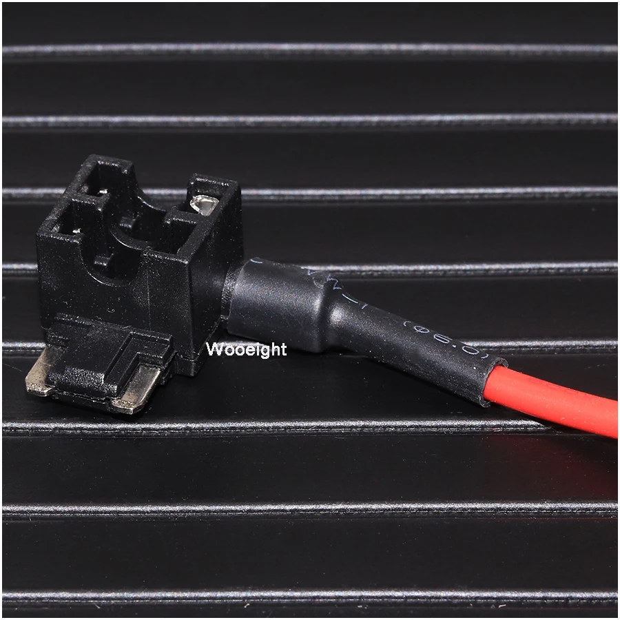 Wooeight 5Pcs Car Auto Add-A-Circuit Micro Mini Fuse Tap Adapter Holder 32V Low Profile APS ATT Micro Blade Fuse (6)