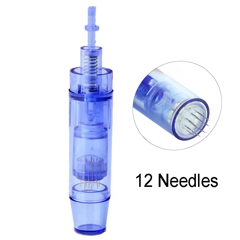 20PCS Electric A1 Derma Pen Needles Bayonet 12 pin MYM Cartridge For Auto Microneedle Derma Pen