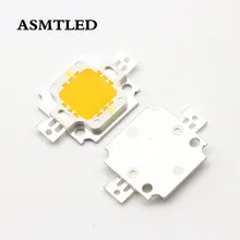 12 V-15 V Высокая мощность 10 Вт интегрированная Светодиодная лампа светодиодные чипы SMD лампы для DIY прожектор пятно света белый/теплый белый/красный/зеленый/синий/желтый