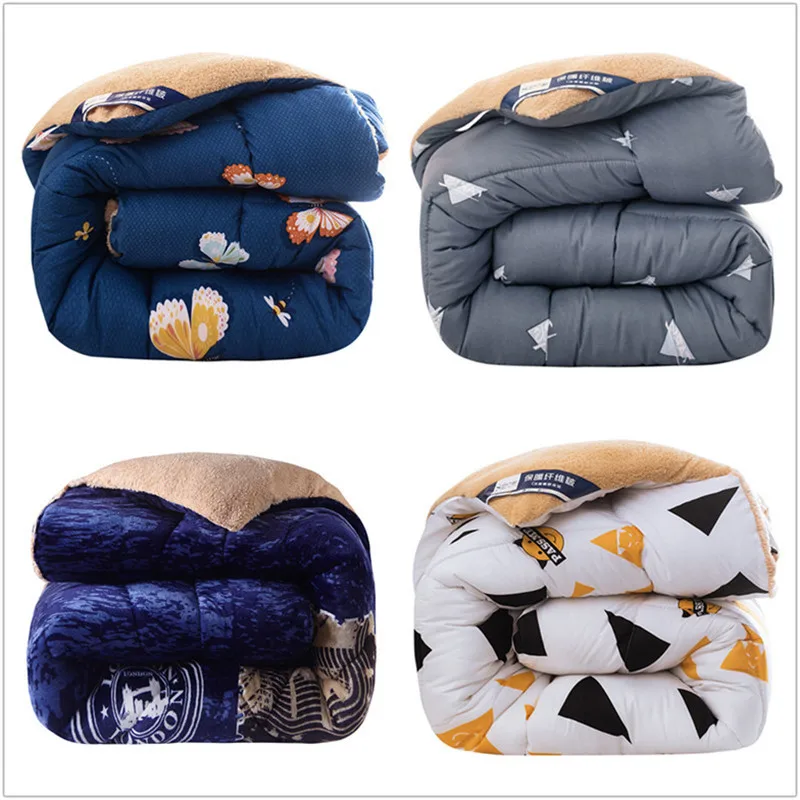 

JaneYU Home Textile New Winter Thick Warm polyester sherpa Winter Quilt Core