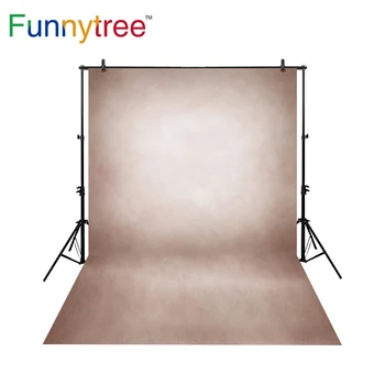 

Funnytree photography background thin vinyl cloth brown pure color old master backdrop for MH-016 studio decoration wallpaper