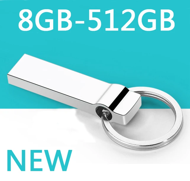 

Metal Usb Flash Drive 512GB 1TB 2TB Mini Pen Drive Usb Stick Hot Sale Pendrive 8GB-256GB Memory Storage Flash Card Chain Gift