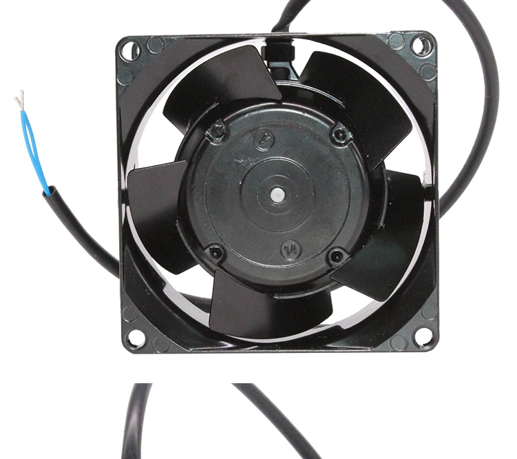 Новое и оригинальное 8556N 8 см 8038 80x80x38mm 220 V-230 V прочный высокой температуры все-металлический вентилятор охлаждения осевой вентилятор