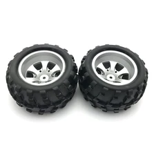 2 pcs/par WLTOYS Pneu Roda de Peças De Reposição Originais Para A979/A979-A/A979-B 1/18 RC Acessórios Do Carro