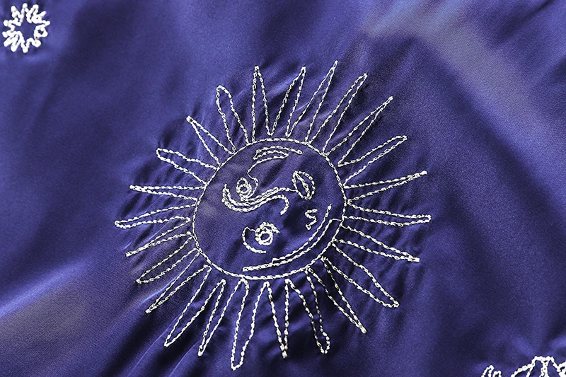 Miguofan женское платье-комбинация с вышивкой на тонких бретелях, сексуальное пляжное платье без рукавов с глубоким v-образным вырезом и открытой спиной для женщин, лето-осень