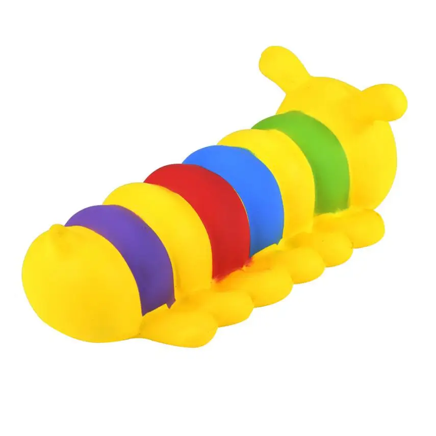 Оригинальный Kawaii 17 см Jumbo Squishy Caterpillar замедлить рост крем Ароматические Снятие Стресса Игрушка коллекция Cure подарки 7,4