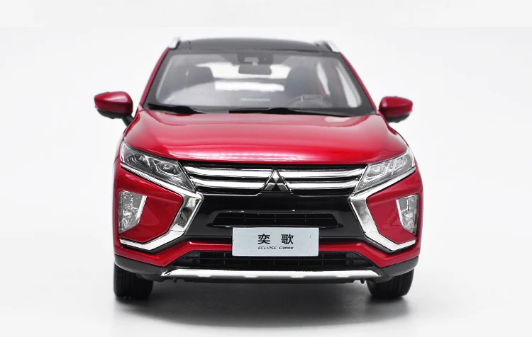 1:18 литая модель для Mitsubishi ECLIPSE CROSS красный внедорожник игрушечный автомобиль миниатюрная Коллекция подарков