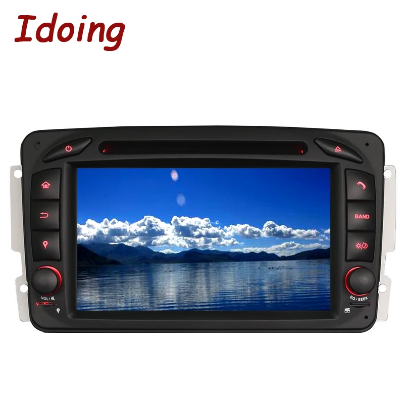 Excellent Idoing Android8.0/4G RAM/32G ROM/8Core/2Din For Mercedes/Benz/W209/203 Car DVD Player Multimedia Bluetooth WiFi 3G TV Fast Boot 3