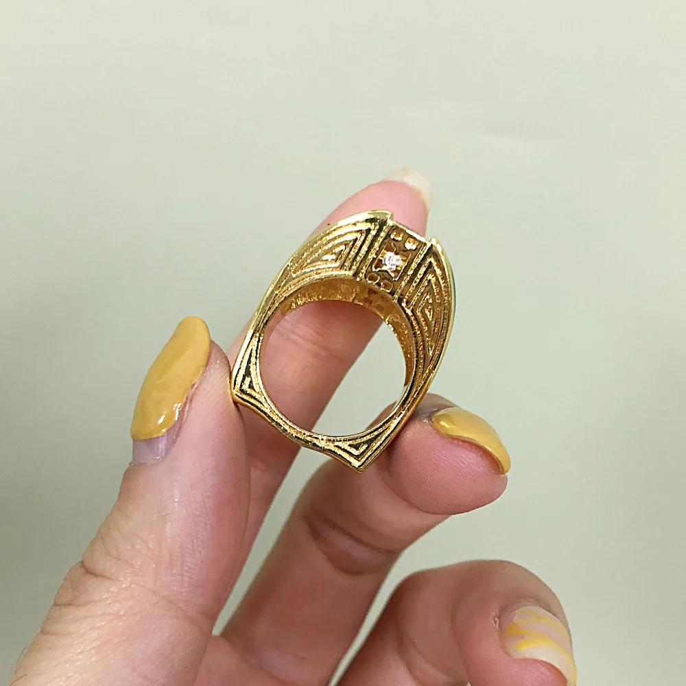 Anillo, Винтажное кольцо с большим кристаллом, модное кольцо из желтого золота, обручальное кольцо, Promise Love, обручальные кольца для женщин