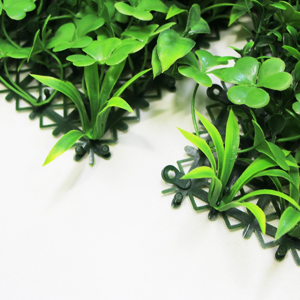 Artificial Boxwood Panels Hedge Wall Privacy Screen Topiary Plant 1x1m Greeny Walls DIY Mats Fencing Backyard Garden Decoration0