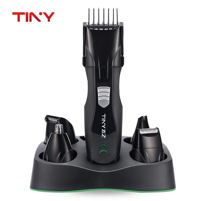 TINY Rechargeable Hair Trimmer Set Electric Men Barber Shaver Beard