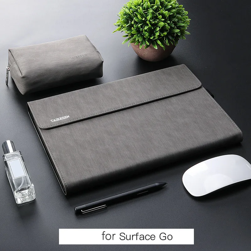 Чехол для планшета для microsoft Surface Go, водонепроницаемый чехол для деловых женщин и мужчин, 10 дюймов, рукав для ноутбука для поверхности Go - Цвет: New Dark Gray