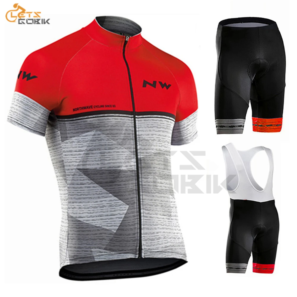 

Northwave Nw Summer Cycling Jersey Sets Breathable MTB Bicycle Cycling Clothing Mountain Bike Wear Clothes Maillot Ropa Ciclismo