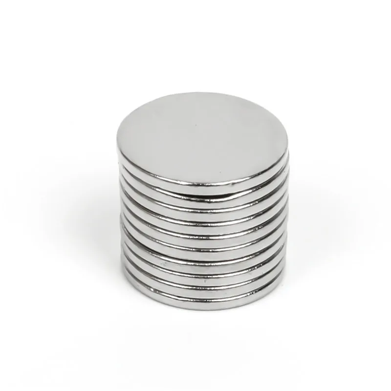 

U-JOVAN 10pcs 10 x 1 mm N50 Super Strong Powerful Small Round Rare Earth Neodymium Magnet