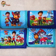 2pcs / lot Children”s cartoon Wallet dog patrol Coin bag Children’s toys and gifts Free Delivery