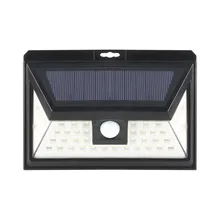 На открытом воздухе 44 Светодиодный Солнечный свет супер яркий Беспроводной безопасности IP65 Водонепроницаемый Настенные светильники для гаража, патио, подъездной дорожки