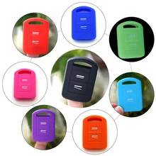 2 Button Silicone Key Cover Fit For Vauxhall Opel Corsa C Agila Combo Van Meriva Tigra Remote Case Fob Holder Shell Protector