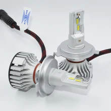 Лампа для фар 72 Вт H4 led HB2/9003 Hi/Lo H7 H11 9005 HB3 9006 HB4, светодиодные фары для автомобиля, высокая мощность, белый цвет, 6500 K, автостайлинг