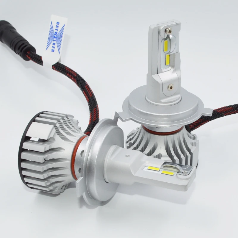 Лампа для автомобильных фар 72 Вт H4 led HB2/9003 Hi/Lo H7 H11 9005 HB3 9006 HB4 светодиодная