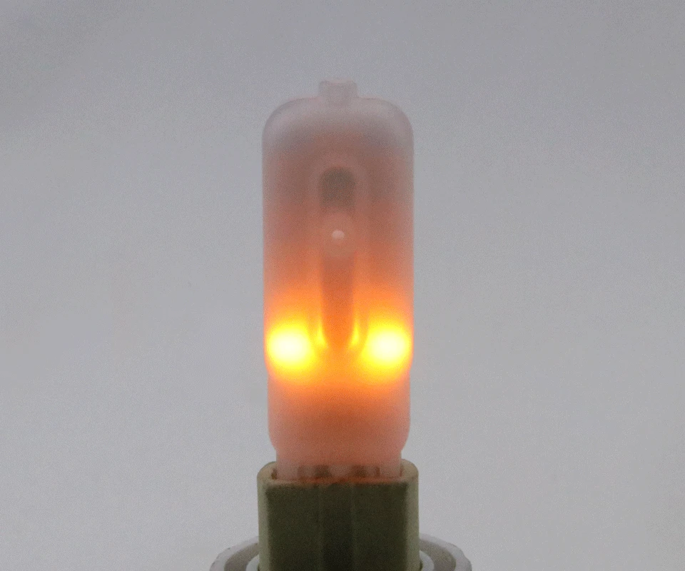 Светодиодный светильник с эффектом пламени G9, люстра, лампа G4, лампа с низким напряжением, 12 В, 24 светодиодный светильник с одним режимом, имитирующий огонь, креативное украшение