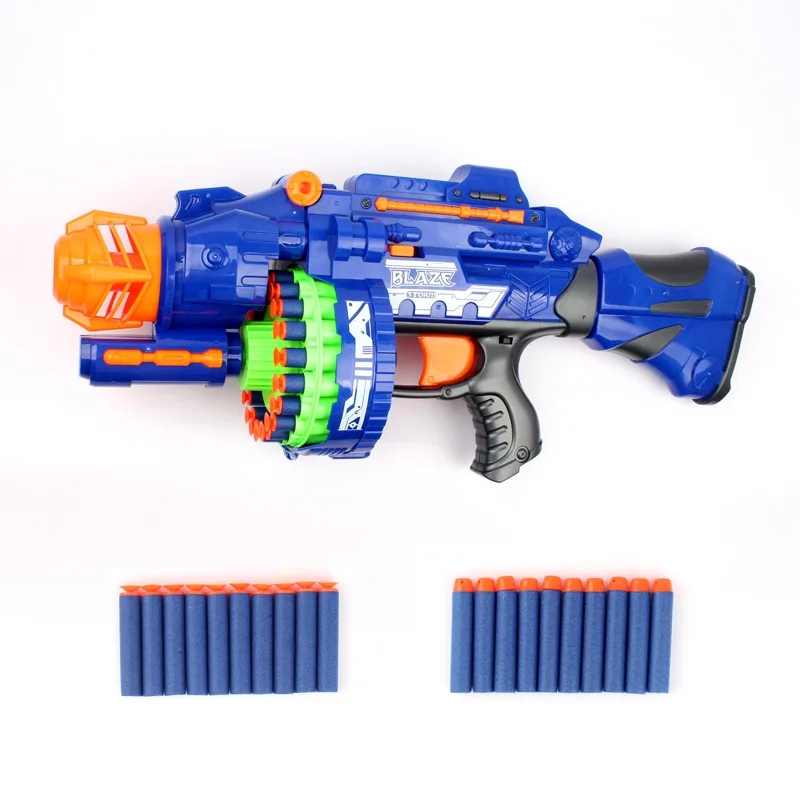Loaded 20 Soft Bullet Clip Toy Gun Weapons Arme Children's Toys Pistol
