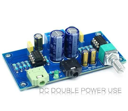 New Products Dual Power Supply DC9-15V 47 AMP Amplifier Circuit Board Diy Kit | Электроника