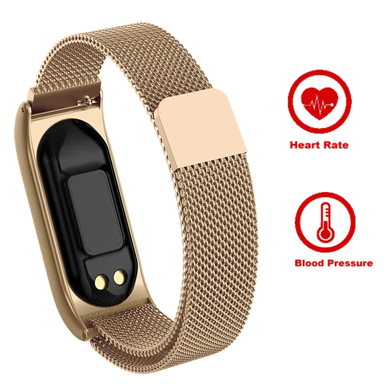 Günstig B29 2019 Mode Smart Uhr Metall Elegante Damen Armband Wasserdichte Bluetooth Sport Armband Blutdruck Fitness Tracker